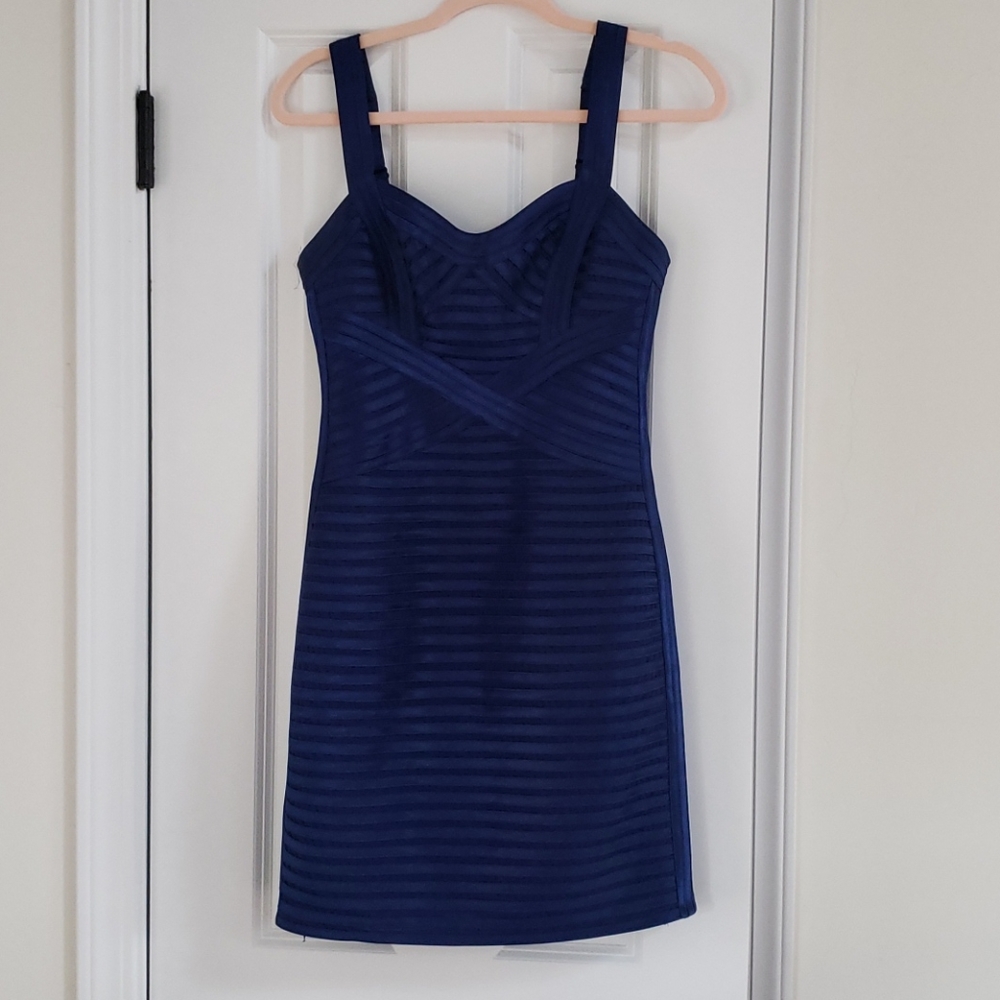 Blue Bodycon Dress